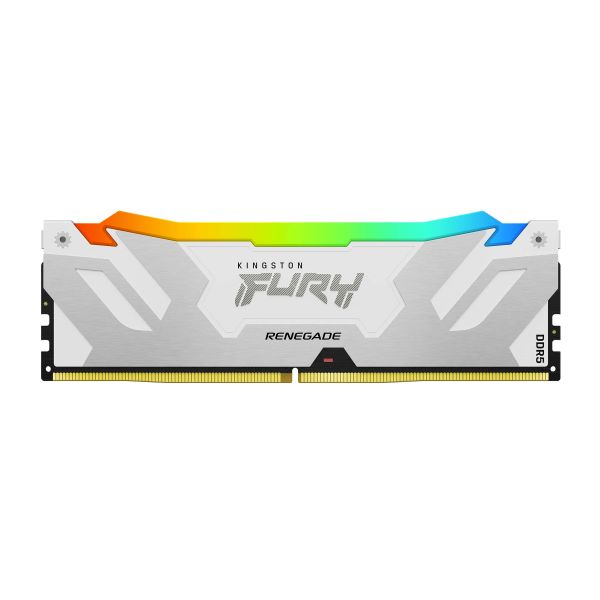 Kingston Technology FURY 16GB 8000MT/s DDR5 CL38 DIMM Renegade RGB White XMP (KF580C38RWA-16)