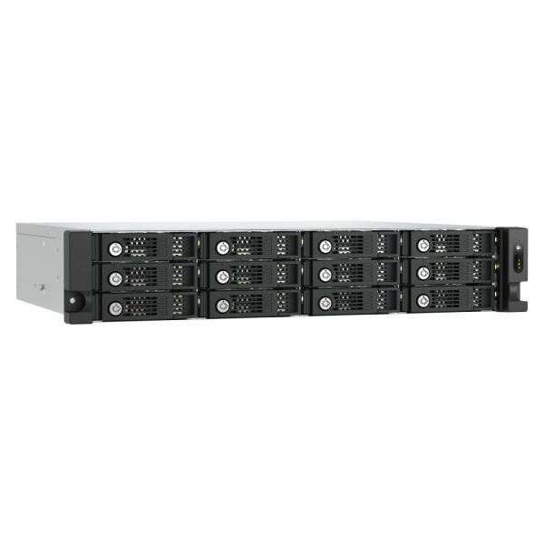 QNAP TL-R1200PES-RP behuizing voor opslagstations HDD-/SSD-behuizing Zwart, Grijs 2.5/3.5 (TL-R1200PES-RP)