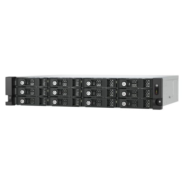 QNAP TL-R1200PES-RP behuizing voor opslagstations HDD-/SSD-behuizing Zwart, Grijs 2.5/3.5 (TL-R1200PES-RP)