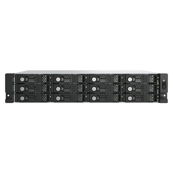 QNAP TL-R1200PES-RP behuizing voor opslagstations HDD-/SSD-behuizing Zwart, Grijs 2.5/3.5 (TL-R1200PES-RP)
