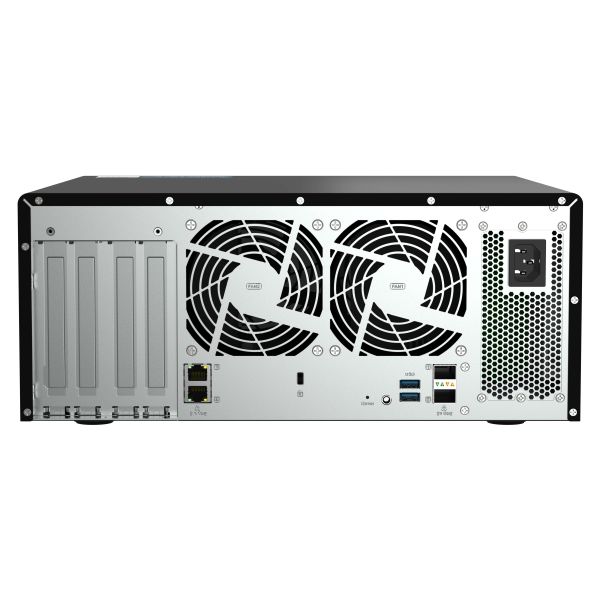 QNAP TS-h1290FX NAS Tower Ethernet LAN Zwart 7302P (TSH1290FX7302P256G)