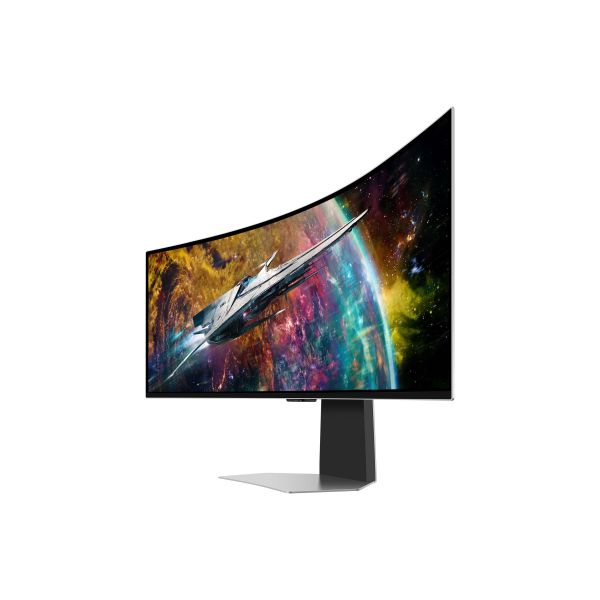Samsung Odyssey G95SC computer monitor 124,5 cm (49") 5120 x 1440 Pixels Dual QHD OLED Zilver (LS49CG950SUXEN)