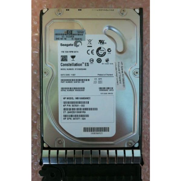 HP SPS-DRV HD 1TB 3.5 7.2K 3G SATA MDL (536648-001)