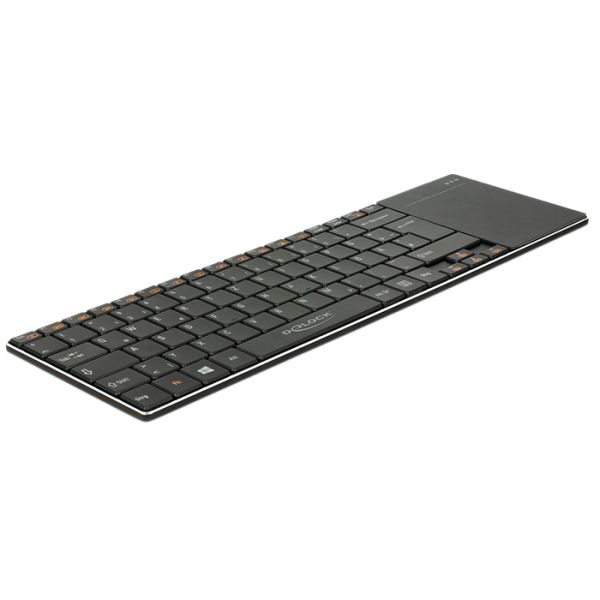 DeLOCK 12454 toetsenbord voor mobiel apparaat Zwart Micro-USB (12454)