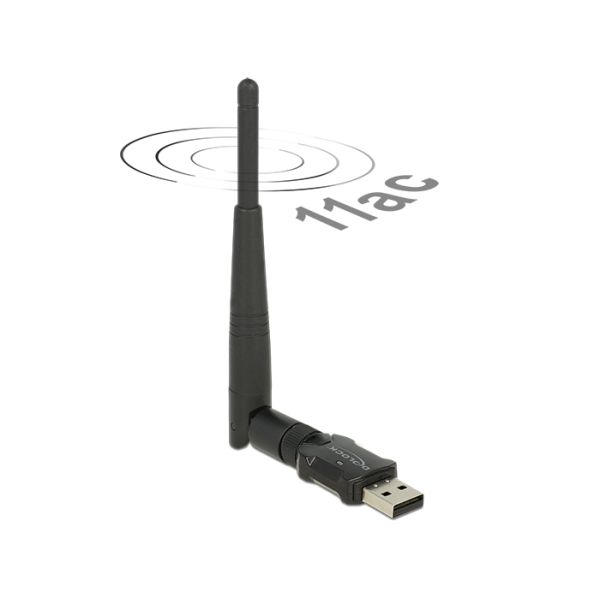 DeLOCK 12462 netwerkkaart WLAN 433 Mbit/s (12462)