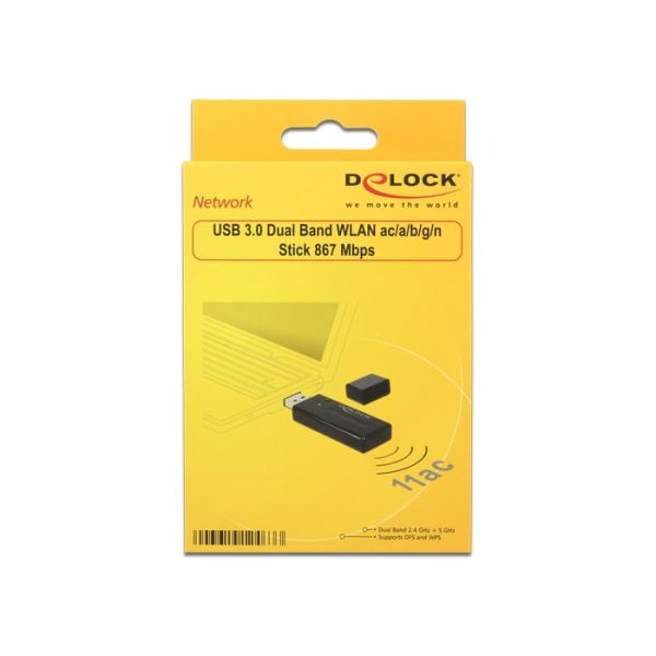 DeLOCK 12463 netwerkkaart WLAN 867 Mbit/s (12463)