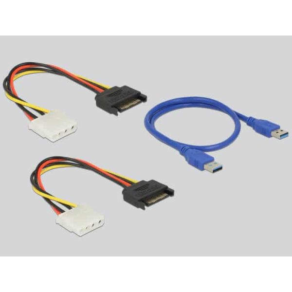 DeLOCK 41427 interfacekaart/-adapter Intern PCIe, USB 3.2 Gen 1 (3.1 Gen 1) (41427)