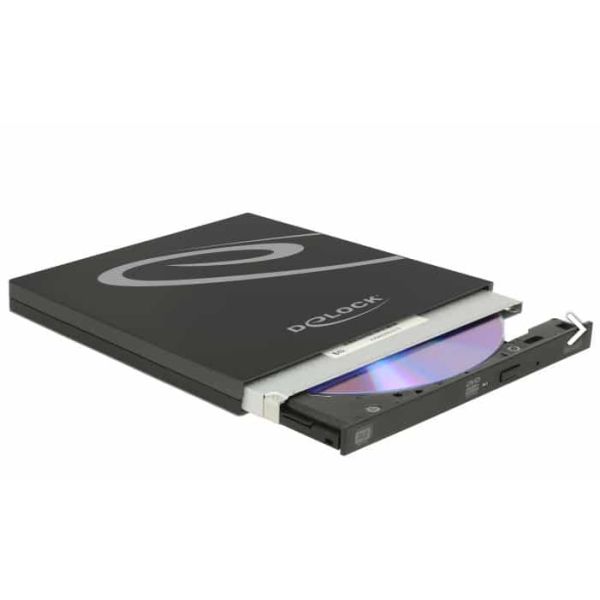 DeLOCK 42595 ODD-behuizing SATA Zwart (42595)