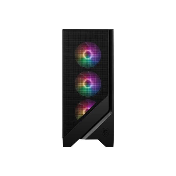 MSI MAG FORGE 120A AIRFLOW computerbehuizing Midi Tower Zwart, Transparant (MAG FORGE 120A)