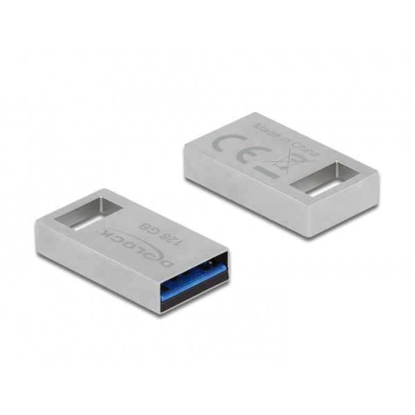DeLOCK 54072 USB flash drive 128 GB USB Type-A 3.2 Gen 1 (3.1 Gen 1) Zilver (54072) DeLOCK 54072 USB flash drive 128 GB USB Type-A 3.2 Gen 1 (3.1 Gen 1) Zilver (54072)