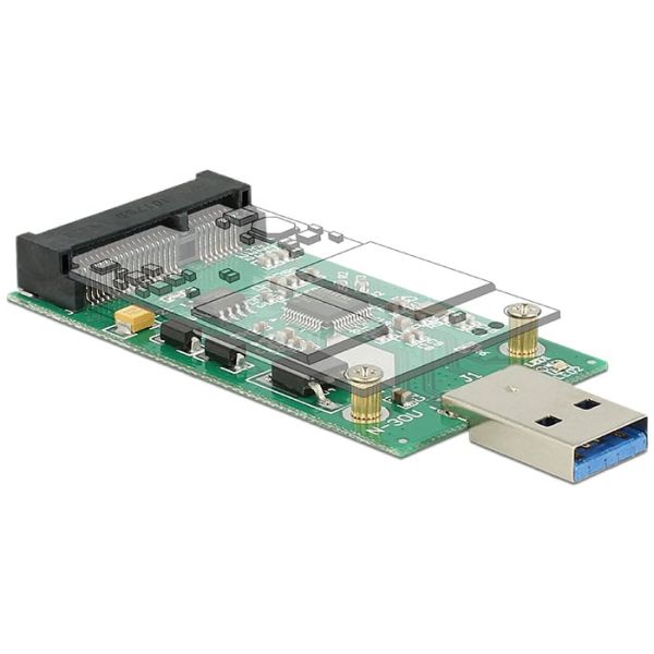 DeLOCK 62681 interfacekaart/-adapter mSATA (62681) DeLOCK 62681 interfacekaart/-adapter mSATA (62681)