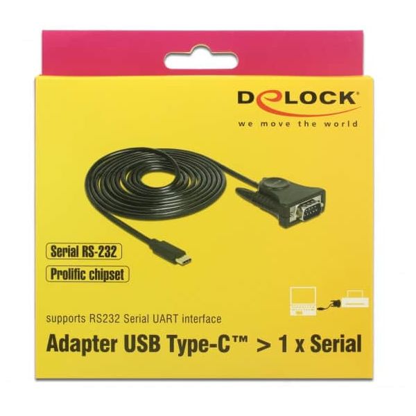 DeLOCK 62964 printerkabel 1,8 m Zwart (62964)
