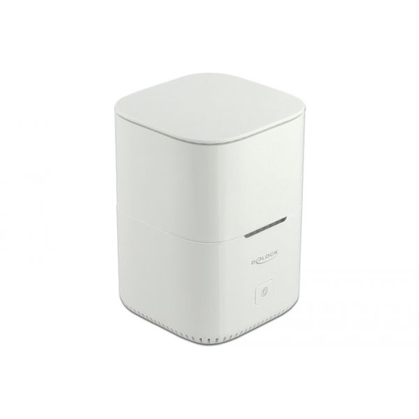 DeLOCK 63084 basisstation voor opslagstations USB 3.2 Gen 2 (3.1 Gen 2) Type-C Wit (63084)
