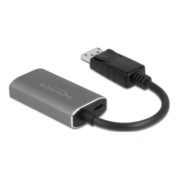 DeLOCK 63118 video kabel adapter 0,2 m DisplayPort HDMI Type A (Standaard) Grijs (63118)