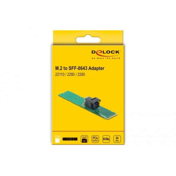 DeLOCK 63145 interfacekaart/-adapter Intern SFF-8643 (63145)