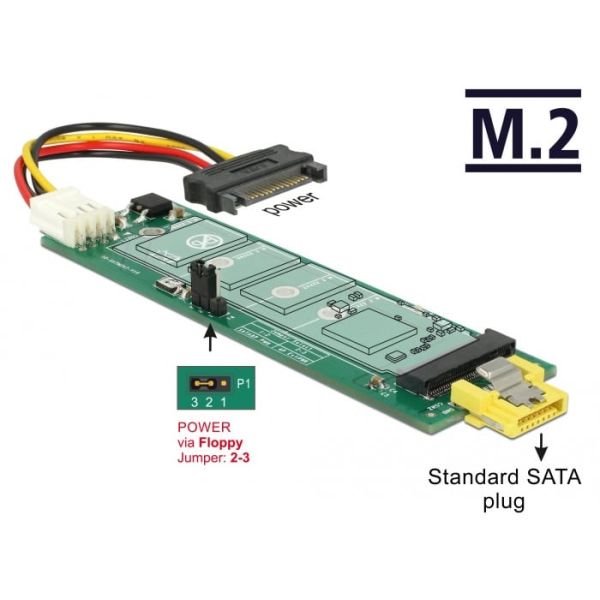 DeLOCK 63917 interfacekaart/-adapter Intern M.2 (63917)