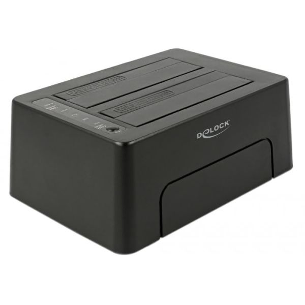 DeLOCK 63957 basisstation voor opslagstations USB 3.2 Gen 2 (3.1 Gen 2) Type-C Zwart (63957) DeLOCK 63957 basisstation voor opslagstations USB 3.2 Gen 2 (3.1 Gen 2) Type-C Zwart (63957)