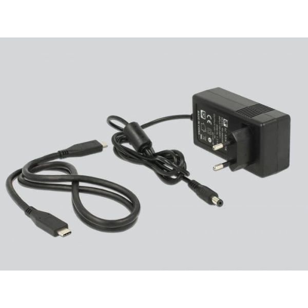 DeLOCK 63957 basisstation voor opslagstations USB 3.2 Gen 2 (3.1 Gen 2) Type-C Zwart (63957)
