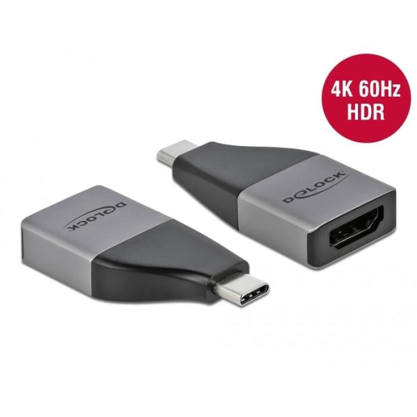 DeLOCK 64119 USB grafische adapter 3840 x 2160 Pixels Grijs (64119)