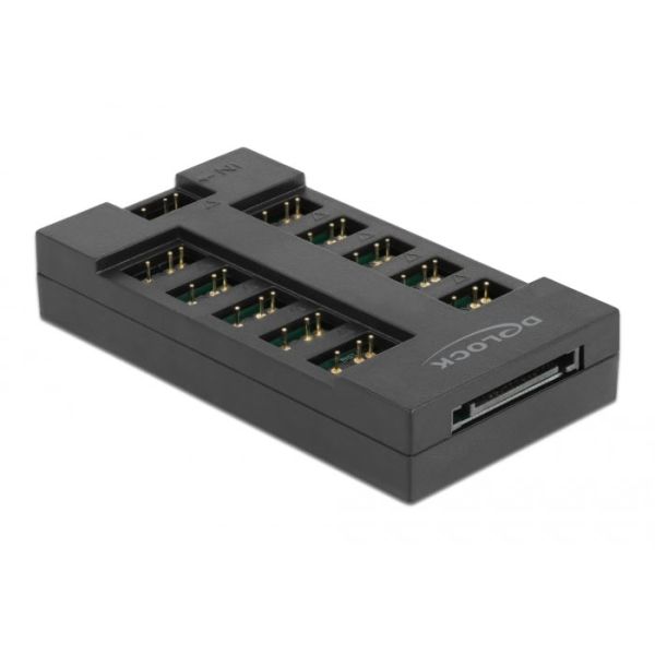 DeLOCK 64128 interface hub Zwart (64128)