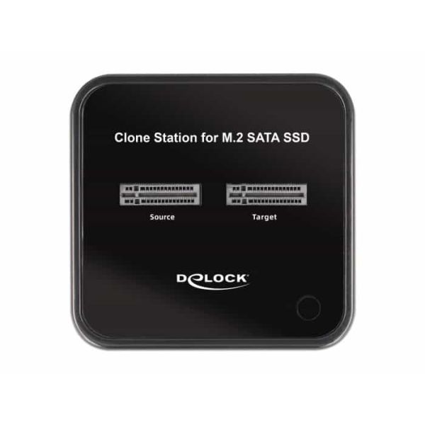 DeLOCK 64178 basisstation voor opslagstations USB 3.2 Gen 2 (3.1 Gen 2) Type-C Zwart (64178)