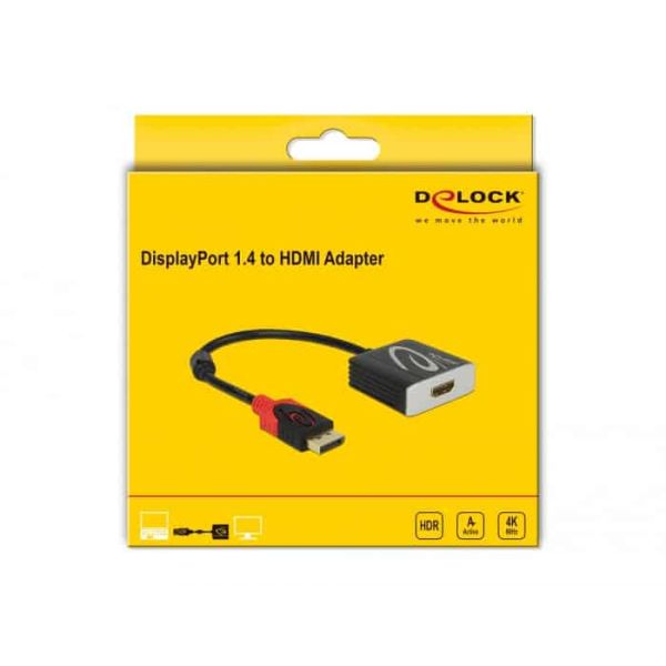 DeLOCK 65207 video kabel adapter 0,2 m DisplayPort HDMI (65207)