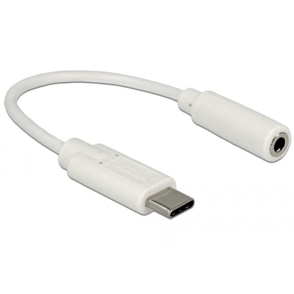 DeLOCK 65913 audio kabel 0,14 m 3.5mm USB Wit (65913)