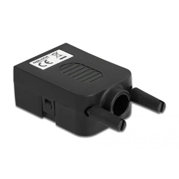 DeLOCK 66257 kabel-connector Zwart (66257)