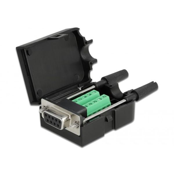 DeLOCK 66257 kabel-connector Zwart (66257)