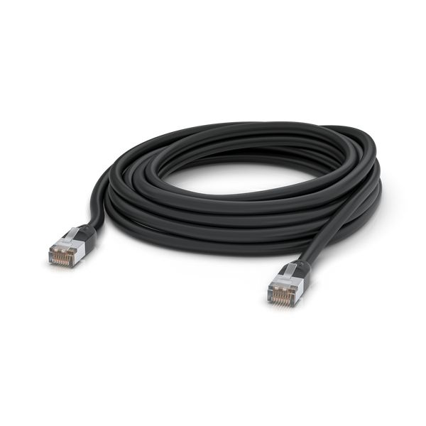 Ubiquiti UACC-CABLE-PATCH-OUTDOOR-8M-BK netwerkkabel Zwart Cat5e S/UTP (STP) (UACC-CABLE8MBK)