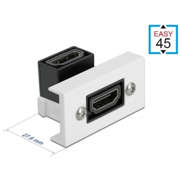 DeLOCK 81304 video kabel adapter HDMI Type A (Standaard) Zwart (81304)
