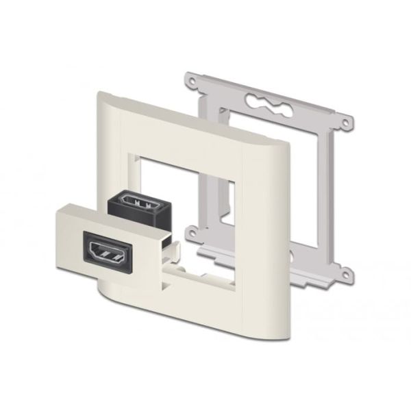 DeLOCK 81304 video kabel adapter HDMI Type A (Standaard) Zwart (81304)