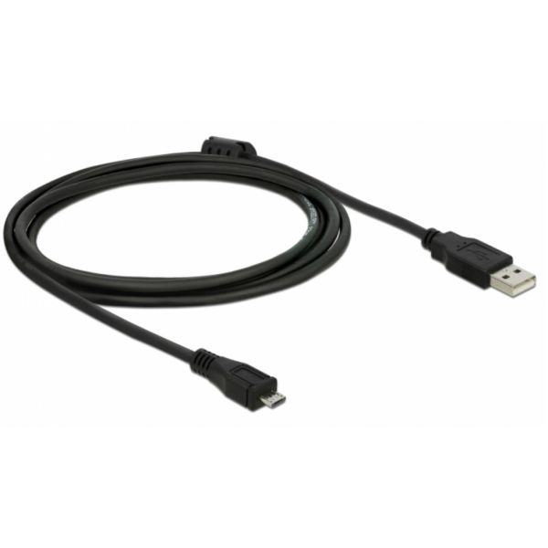 DeLOCK 82335 USB-kabel 2 m USB 2.0 USB A Micro-USB B Zwart (82335)