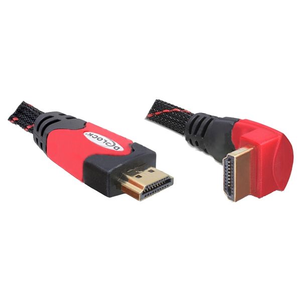 DeLOCK 1m HDMI HDMI kabel HDMI Type A (Standaard) Zwart, Rood (82685) DeLOCK 1m HDMI HDMI kabel HDMI Type A (Standaard) Zwart, Rood (82685)