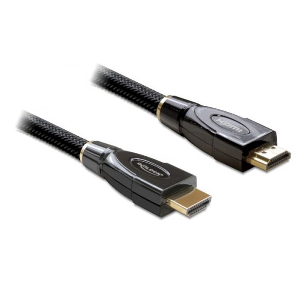 DeLOCK 5m HDMI AM/AM HDMI kabel HDMI Type A (Standaard) Zwart (82739)