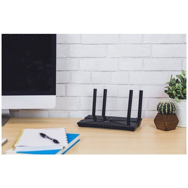 TP-Link Archer AX1500 draadloze router Gigabit Ethernet Dual-band (2.4 GHz / 5 GHz) Zwart (ARCHER AX1500)
