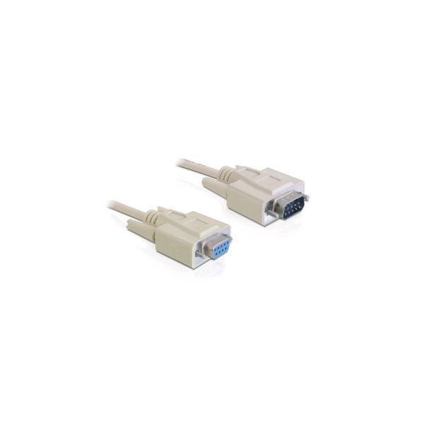 DeLOCK RS-232, 10m seriële kabel Beige DB-9 (82979) DeLOCK RS-232, 10m seriële kabel Beige DB-9 (82979)