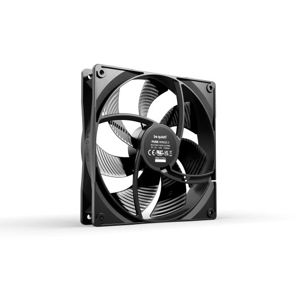 be quiet! Pure Wings 3 140mm PWM Computer behuizing Ventilator 14 cm Zwart 1 stuk(s) (BL108)