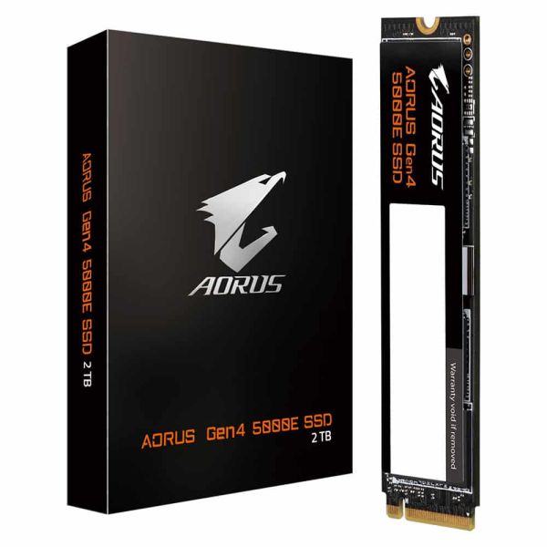GIGABYTE AG450E2TB-G internal solid state drive 2 TB M.2 PCI Express 4.0 NVMe 3D TLC NAND (AG450E2TB-G)