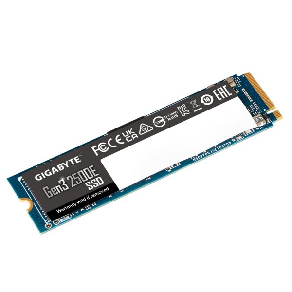 GIGABYTE Gen3 2500E SSD 2TB M.2 PCI Express 3.0 NVMe 3D NAND (G325E2TB)