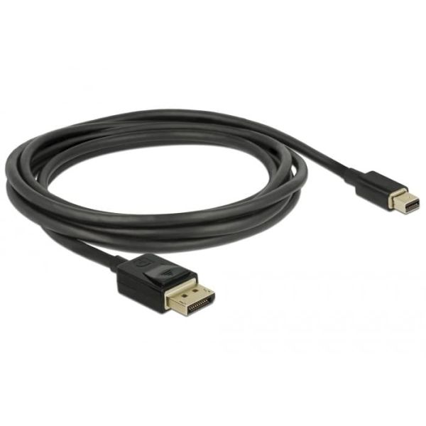 DeLOCK 84928 DisplayPort kabel 2 m Mini DisplayPort Zwart (84928)