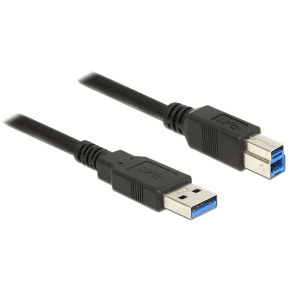 DeLOCK 85066 USB-kabel 1 m USB 3.2 Gen 1 (3.1 Gen 1) USB A USB B Zwart (85066) DeLOCK 85066 USB-kabel 1 m USB 3.2 Gen 1 (3.1 Gen 1) USB A USB B Zwart (85066)