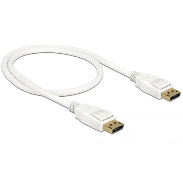 DeLOCK 85507 DisplayPort kabel 0,5 m Wit (85508)