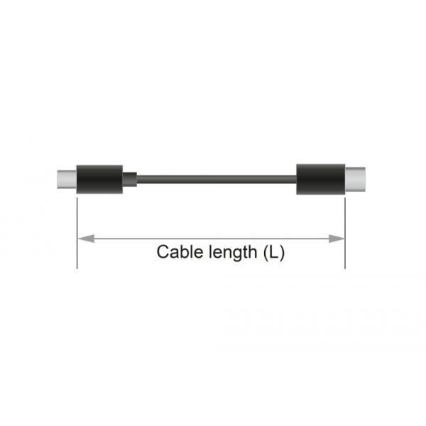 DeLOCK 85658 DisplayPort kabel 1 m Zwart (85658)