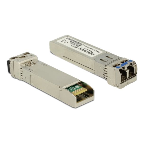 DeLOCK 10GBase-LR netwerk transceiver module Vezel-optiek 10000 Mbit/s SFP+ 1310 nm (86171)