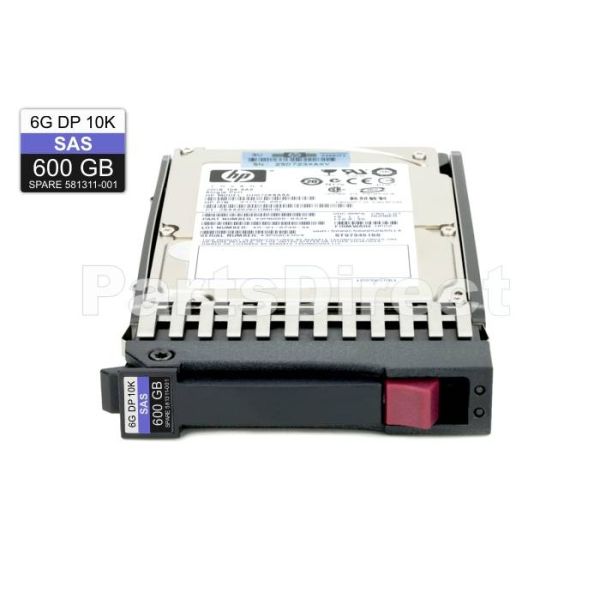 HP 600GB SAS 2.5 inch 10K Hard Drive (657738-001)