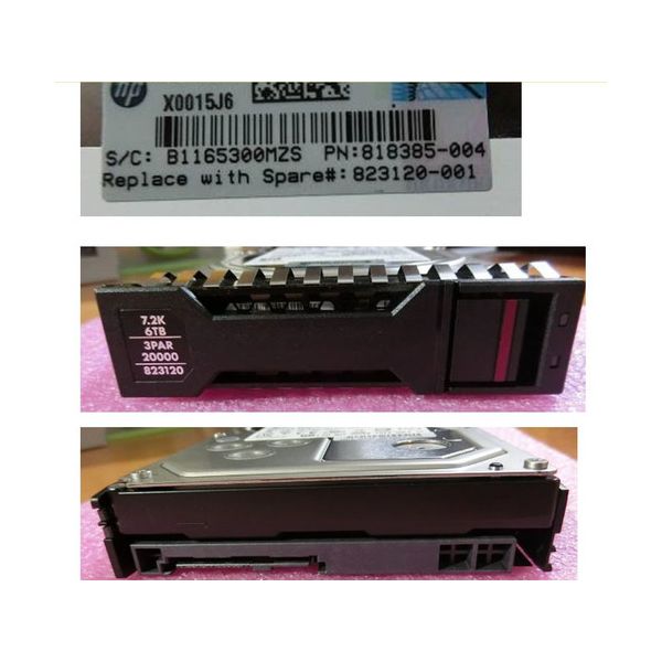 HP 6TB 12G 7.2K LFF SAS Hard Drive (832977-001)
