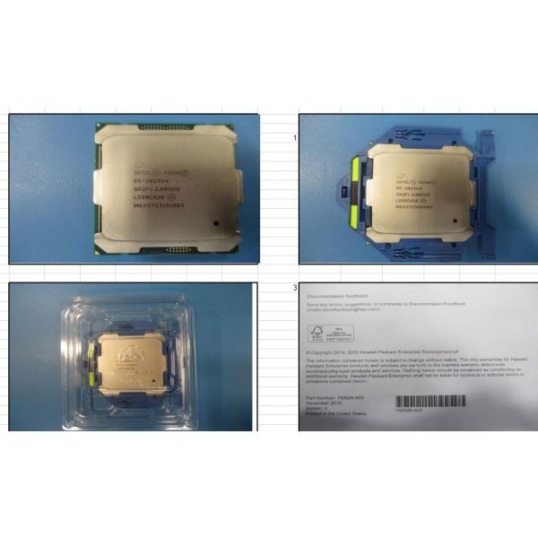 Intel Xeon E5-2623 v4 4-Core 2.6GHz (835610-001)