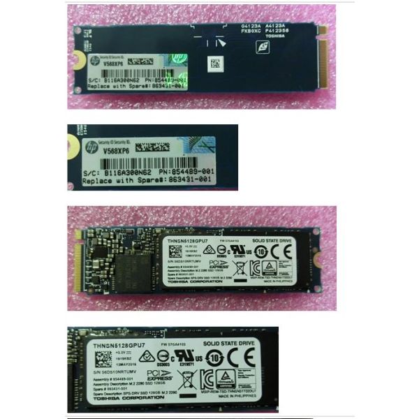 HP SPS-DRV SSD 128GB M.2 2280 (863431-001)