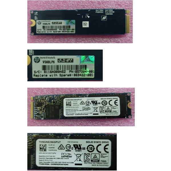 HP SPS 256GB M.2 2280 (863432-001)
